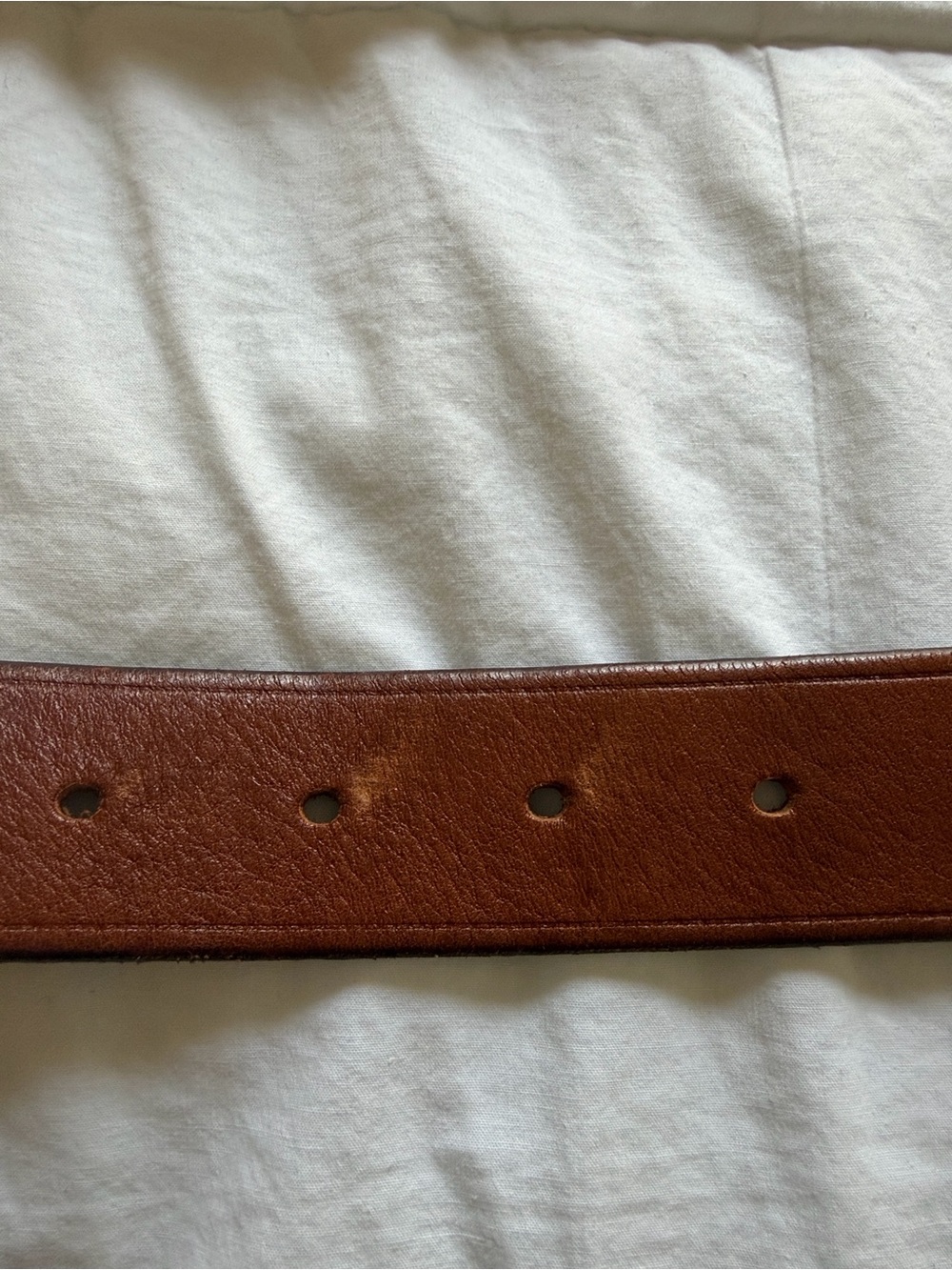 Madewell Genuine Leather Belt with Brass Buckle - Picture 6 of 8